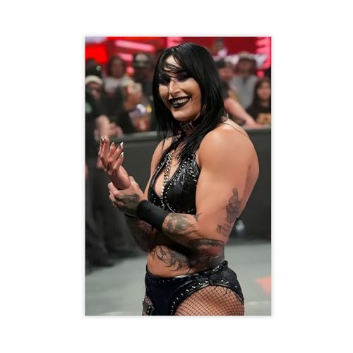 FSDJHG Wrestler Rhea Ripley Poster (1) Leinwandposter Schlafzimmer Dekor Landschaft Büro Zimmer Dekor Geschenk 40 x 60 cm von FSDJHG