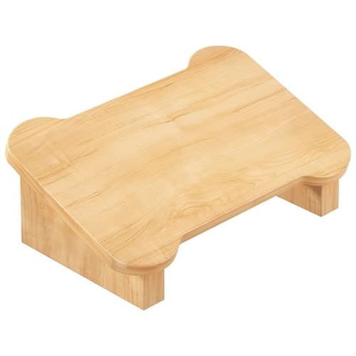 FSJMTQTS Fußstütze Büro-Fußhocker, Haushalts-Schreibtisch unter niedrigem Hocker, Fußhocker für Büro und Zuhause(40x30x14cm) von FSJMTQTS