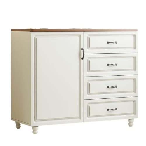 FSJMTQTS Kommode Kommode Schlafzimmer Aufbewahrung Holzschrank Schublade Schrank Aufbewahrung Möbel von FSJMTQTS