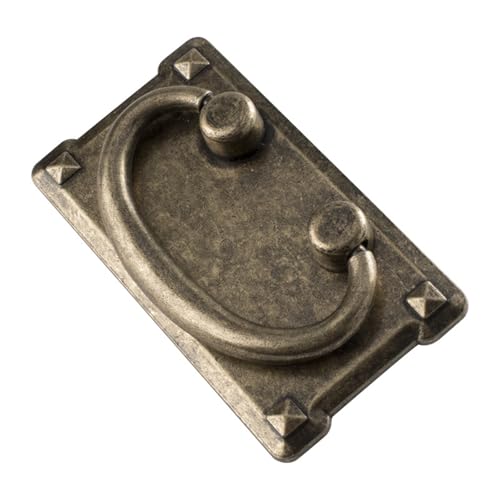 FSJMTQTS Schubladengriffe Quadratische Zieht Antike Hardware Schubladengriff Vintage(Brass) von FSJMTQTS