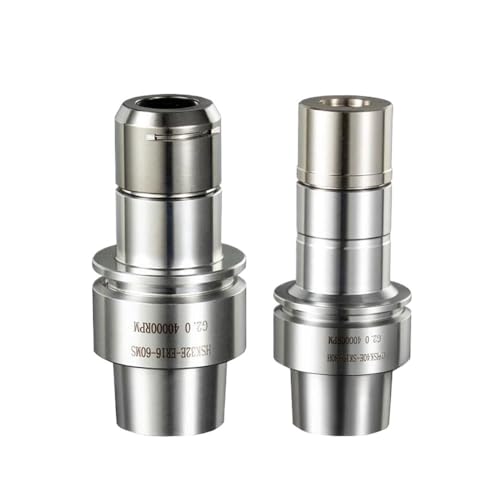 FSLMEIL 1 stück HSK25E HSK32E HSK40E HSK50E ER11 ER16 ER20 ER25 SK16 Werkzeughalter Anti-rost HSK ER SK Werkzeughalter G2.0 G2.5 0,001mm(HSK25E-ER11-43L) von FSLMEIL