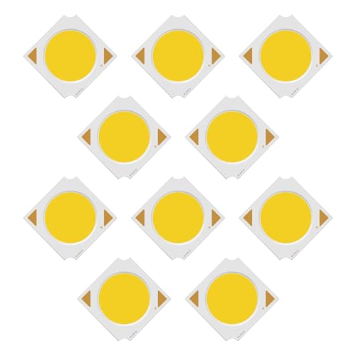 FSLiving 15W DIY LED COB Chip LED Leuchtperlen 2700K Warmweiß Glühbirne Hohe Leistung Hochleistungsperle Lampe Chip für Scheinwerfer Flutlicht,10 Piezas-PJ0687 FSLiving 15W DIY LED COB Chip LED Leuchtperlen 2700K Warmweiß Glühbirne Hohe Leistung Hochleistungsperle Lampe Chip für Scheinwerfer Flutlicht,10 Piezas-PJ0687 von FSLiving