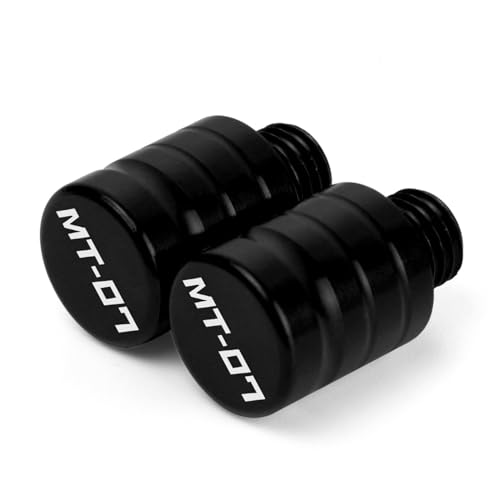 FSMAQNHG Spiegel Loch Cap Für YH MT-07 MT 07 Mt07 FZ07 2014-2021 2020 2019 2018 Motorrad M10 × 1,25 Spiegel Loch CNC Aluminium Blindstopfen Schrauben(SCHWARZ) von FSMAQNHG