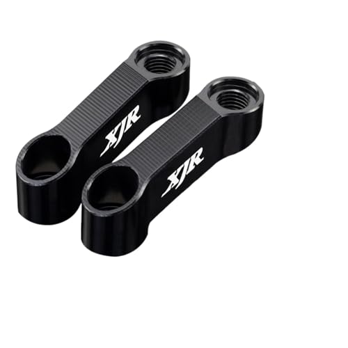 FSMAQNHG Spiegel Loch Cap Motorrad-Rückspiegel-Verlängerungs-Riser-Verlängerungsadapter Für YH XJR1300 XJR 1300 1995–2016 von FSMAQNHG