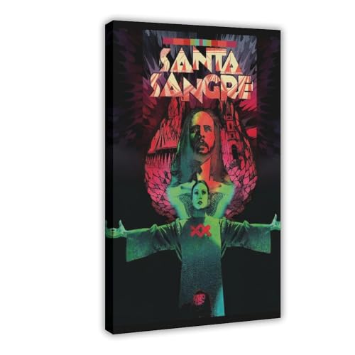 FSMFBGD Leinwandposter Weihnachtsmann Sangre Schlafzimmer Dekor Landschaft Büro Zimmer Dekor Geschenk 20 x 30 cm von FSMFBGD
