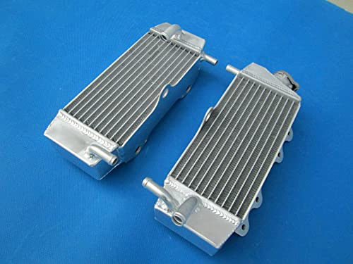 FSMOTO Aluminium-Kühler für Yamaha 2001–2005 YZ250F Motocross & 2001–2006 WR250F Enduro 2002 2003 2004 von FSMOTO
