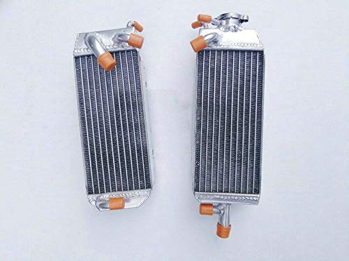 FSMOTO Kit für 1996–1997 Su-zuki RM125 RF15A RM125T RM125V RM 125 T/V Modell 96 97 Aluminium-Kühler von FSMOTO