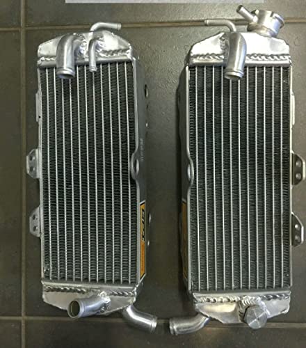 FSMOTO Passend für LC4 620 625 640 660 1994–2007 wassergekühlter 4-Takt-Aluminium-Kühler Duke von FSMOTO