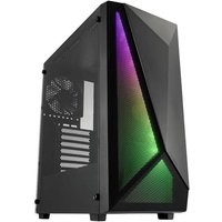 FSP Fortron CMT195A Midi-Tower PC-Gehäuse Schwarz 3 Vorinstallierte LED Lüfter, 1 vorinstallierter FSP Fortron CMT195A Midi-Tower PC-Gehäuse Schwarz 3 Vorinstallierte LED Lüfter, 1 vorinstallierter von FSP Fortron