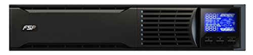 FSP Fortron Champ 2k Rack Mount, Online-USV, 2000 VA / 1800W, bis 300VAC, mit USB, RS-232 und intelligenten Steckplatz für zusätzliche Schnittstellen, wie Protokollwandler oder Relaiskarten von FSP