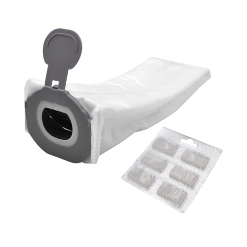 FSProdukte Set 6 Staubsaugerbeutel Premium Microvlies 5 lagig und 6 Duftblocks geeignet für Vorwerk Akku - Staubsauger VK7 VK 7 / FP7 FP 7 von FSProdukte