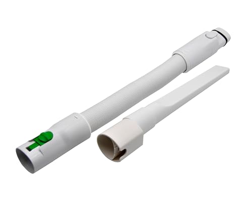 Flexibler Schlauch Flexschlauch kompatibel mit Vorwerk Staubsauger Kobold VK 7 VK7, passend wie SB7, SB 7 und Akku Sauger VB100 VB 100 + Fugenduese weiss inklusive Adapter Flexibler Schlauch Flexschlauch kompatibel mit Vorwerk Staubsauger Kobold VK 7 VK7, passend wie SB7, SB 7 und Akku Sauger VB100 VB 100 + Fugenduese weiss inklusive Adapter von FSProdukte