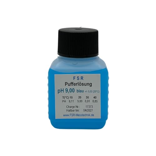 pH 9 Kalibrierflüssigkeit Kalibrierlösung Pufferlösung Eichlösung pH Messgerät Tester Meter von FSR