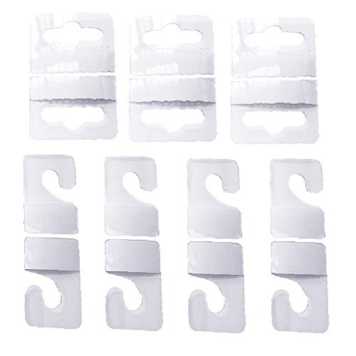 FSSTUD 120 Stück Kunststoff Selbstklebender Hängen Tabs Etikett Eurolochaufhänger für Geschäft FSSTUD 120 Stück Kunststoff Selbstklebender Hängen Tabs Etikett Eurolochaufhänger für Geschäft von FSSTUD