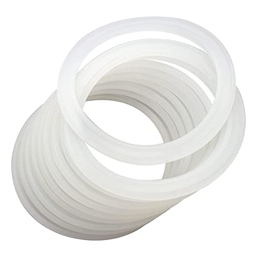 FSSTUD 20 Stück weiße Silikon Dichtungsringe Lebensmittel Glas Dichtung Ersatz Luftdicht Glas Glas Dichtungen Dosen Dichtungsring für normale Öffnung Behälter 70 mm FSSTUD 20 Stück weiße Silikon Dichtungsringe Lebensmittel Glas Dichtung Ersatz Luftdicht Glas Glas Dichtungen Dosen Dichtungsring für normale Öffnung Behälter 70 mm von FSSTUD
