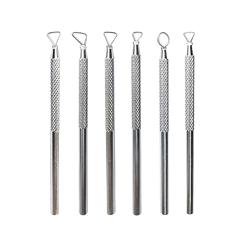 FSSTUD 6 Stück Metall Ton Band Bildhauerei Werkzeuge Keramik Kunst Schnitzen Formen Werkzeuge Keramik Skulptur Werkzeuge Keramik Trimmen Werkzeuge Modellierung Handwerk Werkzeuge von FSSTUD