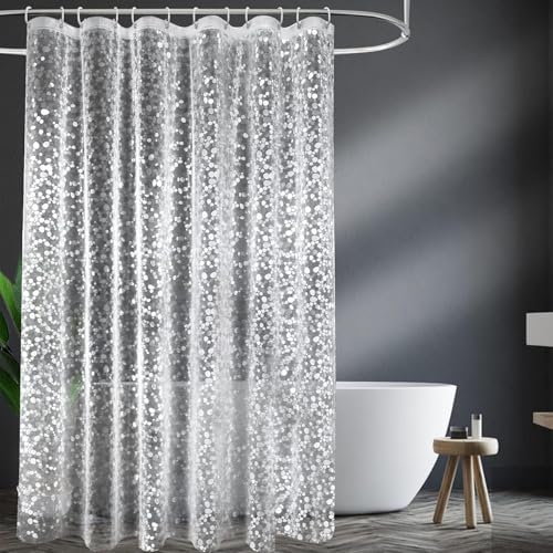 FSTIANXIA Duschvorhang für Badezimmer, PEVA-Stoff, mit Ösen und Haken, waschbar, schimmelresistent, schimmelresistent, Kopfsteinpflaster, 180 x 180 cm FSTIANXIA Duschvorhang für Badezimmer, PEVA-Stoff, mit Ösen und Haken, waschbar, schimmelresistent, schimmelresistent, Kopfsteinpflaster, 180 x 180 cm von FSTIANXIA