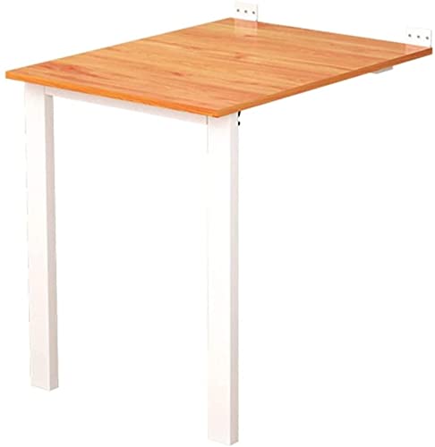 FSYM Wandmontierter Tisch, Wandmontierter Klapptisch, Klappbarer Wandtisch, Schreibtisch, Computertisch, Lagerregal, Regal für Zuhause, Bar, Küche, Esszimmer, Dou von FSYM