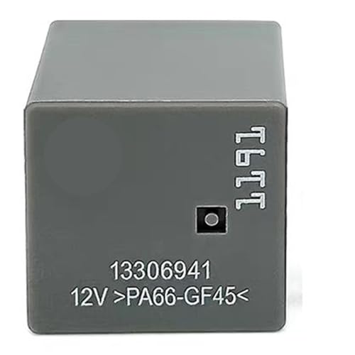 1/2 STÜCKE Kfz-Relais, Nr. 13306941 12 V 4-polig, kompatibel mit Buick Regal, C&he&v&ro&l&e&t Cruze Kfz-Teile(Gray 1PCS) von FSorce