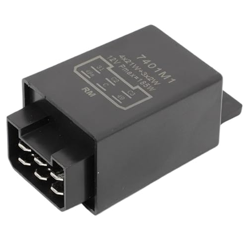 1/2PCS 54229002 Blinkrelais Traktor Blinkrelais 12V 21W 335200160 Kompatibel Mit Traktor Oldtimer Lkw(White 2PCS) von FSorce