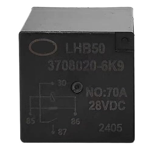 1 STÜCKE Kompatibel Mit J&ie&f&a&ng Automotive Relais 3708020-6K9 28V 70A High-Power Versorgung Fahrzeug Teile 1 STÜCKE Kompatibel Mit J&ie&f&a&ng Automotive Relais 3708020-6K9 28V 70A High-Power Versorgung Fahrzeug Teile von FSorce