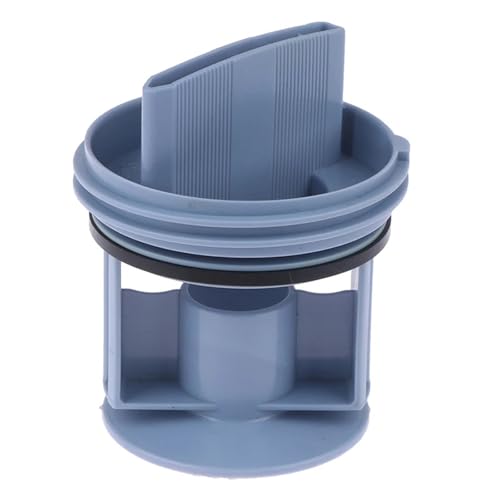 1Pc Entwässerung Pumpe Ablauf Outlet Dichtung Stecker Filter Ablauf Pumpe Filter for Trommel Waschmaschine Zubehör(Blue) von FSorce