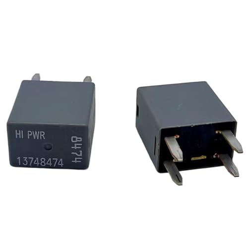 2 Stück Kfz-Relais, Nr. 13748474 8474, 12V, 4-polig, kompatibel mit F&o&r&d, Buick Regal, C&he&v&ro&l&e&t, Fahrzeugteile. von FSorce