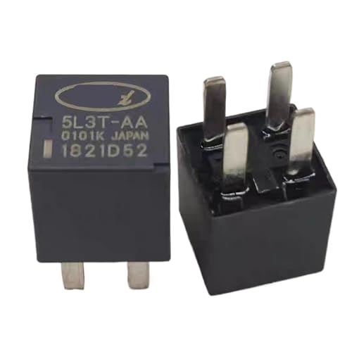 2 Stück Kfz-Relais, Nr. 5L3T-AA 0101k, 12 V, 4-polig, kompatibel mit Fahrzeugteilen von Buick, F&o&r&d, Regal, C&he&v&ro&l&e&t. 2 Stück Kfz-Relais, Nr. 5L3T-AA 0101k, 12 V, 4-polig, kompatibel mit Fahrzeugteilen von Buick, F&o&r&d, Regal, C&he&v&ro&l&e&t. von FSorce