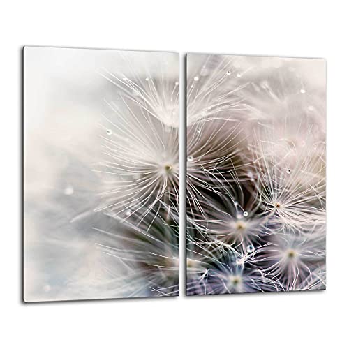 FTB Gsmarkt | Herdabdeckplatte Schneidebrett Spritzschutz 2x30x52 | Bild auf Glas | Sicherheitsglas Gehärtetes Glas Bild | Motiv Pusteblume FTB Gsmarkt | Herdabdeckplatte Schneidebrett Spritzschutz 2x30x52 | Bild auf Glas | Sicherheitsglas Gehärtetes Glas Bild | Motiv Pusteblume von FTB