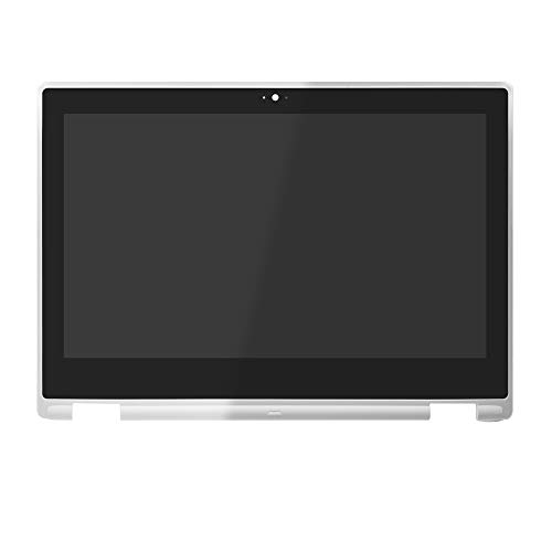 FTDLCD® 11.6 Zoll HD LED LCD Touchscreen Digitizer Display Assembly Ersatzteil für Acer Chromebook R11 CB5-132T Series N15Q8 mit Rahmen (weiß) von FTDLCD