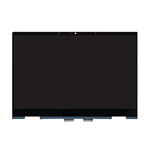 FTDLCD® 13,3 Zoll 16:10 IPS WQXGA+ 2880X1800 OLED LCD Touchscreen Digitizer Assembly für HP Envy X360 2-in-1 13-BF0075TU (mit Rahmen) Blau von FTDLCD