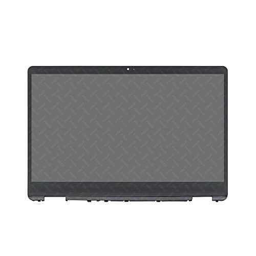 FTDLCD® 14 Zoll FHD LED LCD Touchscreen Digitizer Display Bildschirm Assembly Ersatzteil für HP Chromebook x360 14b-cb0020ng 14b-cb0021ng mit Rahmen von FTDLCD