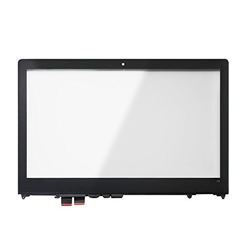 FTDLCD® 15.6 Zoll Touchscreen Digitizer Glas Panel für Lenovo Yoga 510-15IKB 80VC mit Rahmen von FTDLCD