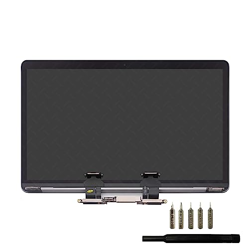 FTDLCD® Ersatz für Apple MacBook Air Retina 13 Zoll A2337 M1 2020 EMC 3598 Full LED LCD Bildschirm Display Komplette Montage (Space Gray) von FTDLCD