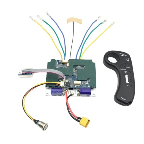 10S 24/36V Doppelriemen-Nabenmotorantrieb ESC 2.4G Fernbedienungsmotor Elektrischer Skateboard-Longboard-Controller (Kompatibel Mit HUB) von FTEZKQDTR
