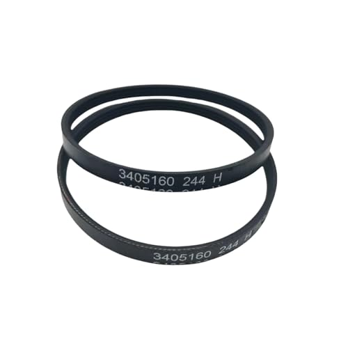 2er-Pack WP3405160 244h, Kompatibel Mit Whirlpool, Trocknerriemen 3405160 528702 4PH244 von FTEZKQDTR