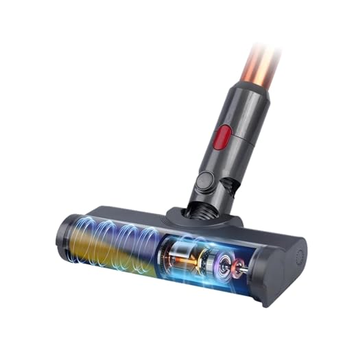 Ersatzkopf, Kompatibel Mit Dyson V7 V8 V10 V11 V12 V15, Reinigungskopf, Weiche Rollenbürste Mit Stauberkennungslicht, Bodenaufsatz Ersatzkopf, Kompatibel Mit Dyson V7 V8 V10 V11 V12 V15, Reinigungskopf, Weiche Rollenbürste Mit Stauberkennungslicht, Bodenaufsatz von FTEZKQDTR