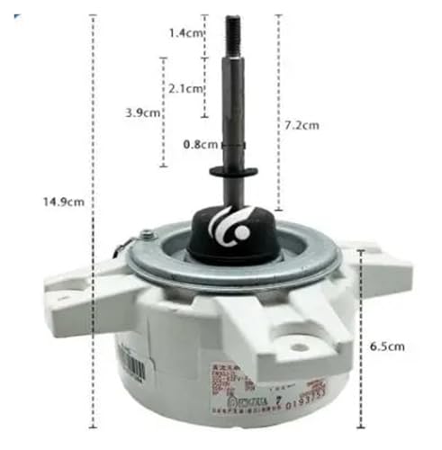 Kompatibel For Gree, Gleichstrommotor FW30J-ZL Lüftermotor ZWS30-J ZWR30-J SIC-62FV-F130-4 TWZ30-A07(Ceramic type) von FTEZKQDTR