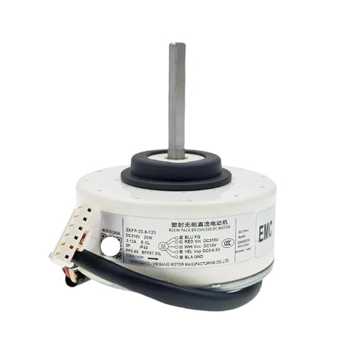 Kompatibel Mit TCL, DC-Lüftermotor For Innengeräte Der Klimaanlage ZKFP-20-8-125 DC310V 25W 1350 U/min, Klimaanlagenteile von FTEZKQDTR