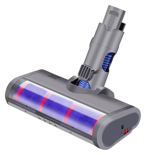 Motorisiertes Bodenbürstenkopf-Werkzeug, Kompatibel Mit Dyson, V6 DC58 DC59 DC61 DC62 Staubsauger, Soft Sweeper-Rollenkopf, Bodenbürsten-Zubehör Motorisiertes Bodenbürstenkopf-Werkzeug, Kompatibel Mit Dyson, V6 DC58 DC59 DC61 DC62 Staubsauger, Soft Sweeper-Rollenkopf, Bodenbürsten-Zubehör von FTEZKQDTR