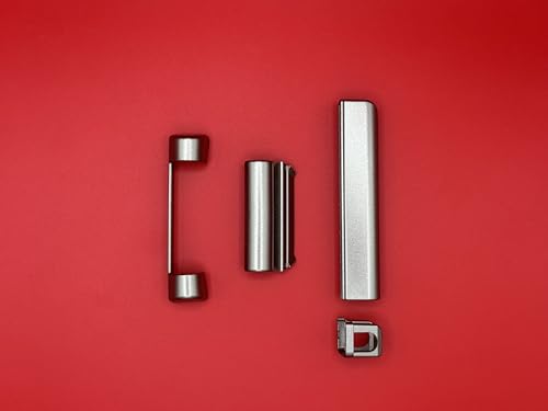 Maco Abdeckkappen - Set Titan Farben Multi - Matic und Multi - Trend Scherenlager, Ecklager, Ecklagerband 42048 42107 42099 42095 (1er Set Titan) von FTF - Fenstertechnik