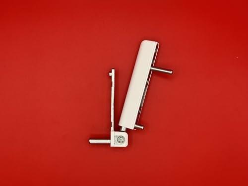 Maco Ecklager Eckband Multi-Matic/Multi-Trend 120kg 52484 52479 W21962 g21963 (inkl.Abdeckkappen weiß) von FTF - Fenstertechnik