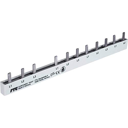 FTG – Sammelschiene 3 Phasen 12 Module Gabel 10 mm2 von FTG Friedrich GÃhringer