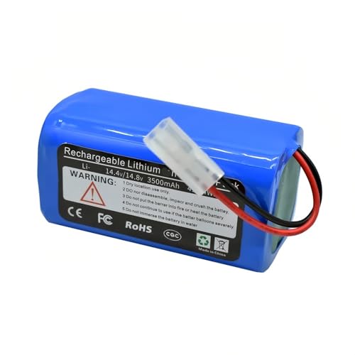 14,8 V 3500 mAh RS-RT900866 Li-Akku. Kompatibel mit Rowenta Tefal Explorer Akku for Roboterstaubsauger Serie 20 40 60(3500mAh Battery) von FTGADRYF
