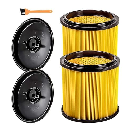 Ersatz-Kartuschenfilter und -Halterung. Kompatibel mit Vacmaster 5 bis 16 Gallonen Nass- und Trockensauger(2pcs) von FTGADRYF