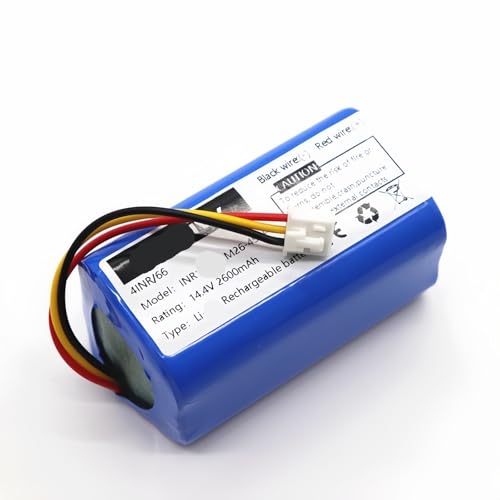 FTGADRYF 14,4 V 3500 mAh wiederaufladbarer Li-Akku 4S1P. Kompatibel mit LIECTROUX C30B E30 XR500. Kehrroboter-Akku(2600mAh) von FTGADRYF