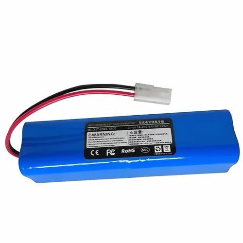 FTGADRYF 14,4 V 6800 mAh wiederaufladbarer Lithium-Akku M26-4S2P. Kompatibel mit Viomi. V3 Max V-RVCLM27B Roboterstaubsauger FTGADRYF 14,4 V 6800 mAh wiederaufladbarer Lithium-Akku M26-4S2P. Kompatibel mit Viomi. V3 Max V-RVCLM27B Roboterstaubsauger von FTGADRYF