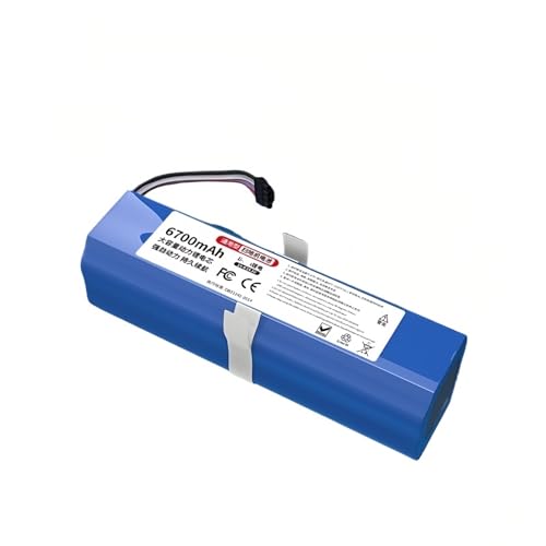 FTGADRYF 6700 mAh Kehrroboter-Akku-Zubehör 14,4 V. Kompatibel mit 360 X95 X90 S5 S6 S7 T90 S7Pro(6700mAh X90 X95) von FTGADRYF