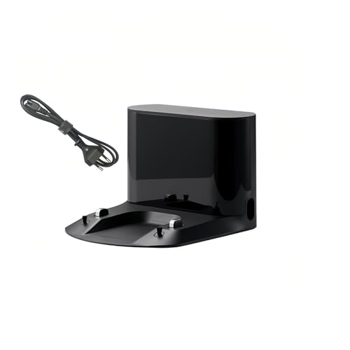 FTGADRYF Ladegerät, Dockingstation, Basisteile, Zubehör. Kompatibel mit Roborock S7 Q7 S7 Plus Q7 Max S5 Max S8 Q8 MAX Cleaner, EU-Version.(Black with Cable) von FTGADRYF