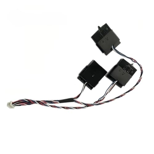 FTGADRYF Schwarzer rechter und linker Absturzsensor. Kompatibel mit Roborock S7. Roboterstaubsaugerteile(Left and Right 2pcs) von FTGADRYF